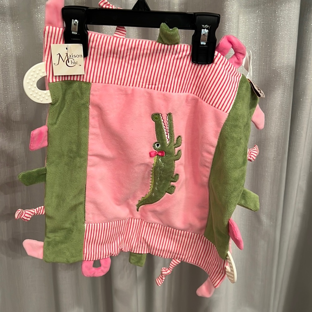 Maison Chic pink green multi purpose blank ie new with tags